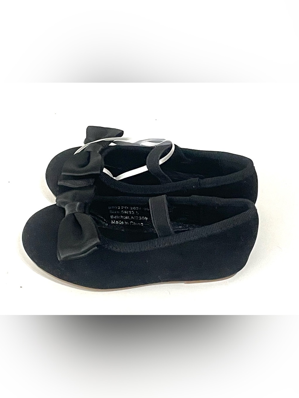 NWT Felix & Flora Black Dress Ballet Flat Shoes Mary Jane Toddler Girl Size 5 - Picture 5 of 9